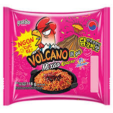 Paldo Volcano Galbi Chicken Noodles