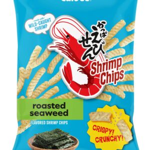 Calbee Shrimp Chips Roasted Seaweed Flavor