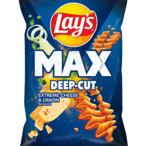Lay’s Max Deep-Cut Extreme Cheese & Onion Flavoured Chips