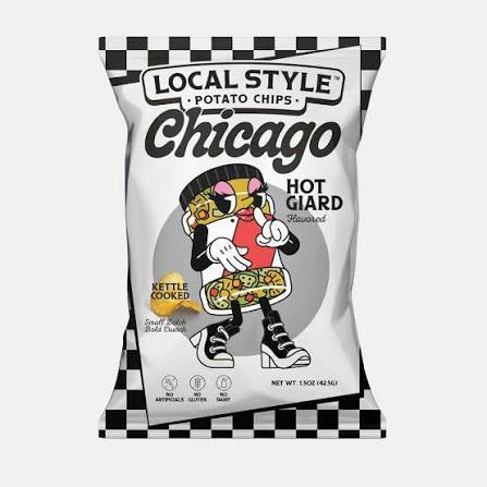 Local Style Chicago Hot Giard Flavored Potato Chips