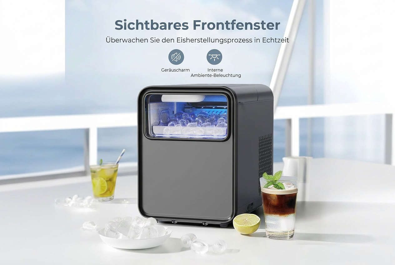 Kompakter Eiswürfelbereiter – Bild 2