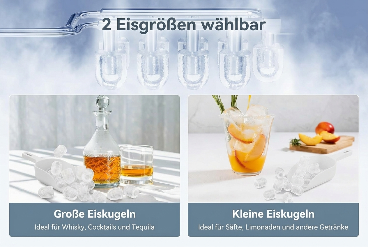 Kompakter Eiswürfelbereiter – Bild 4